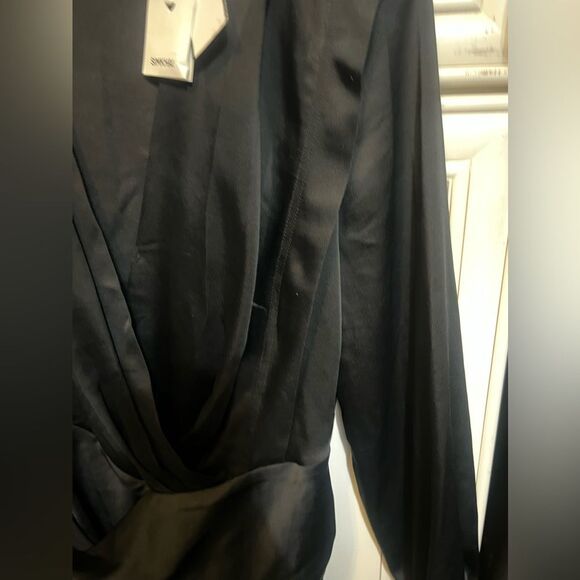 Jonathan Simkhai Black Mini dress Sz 6 Retail $595.00 - Picture 8 of 16